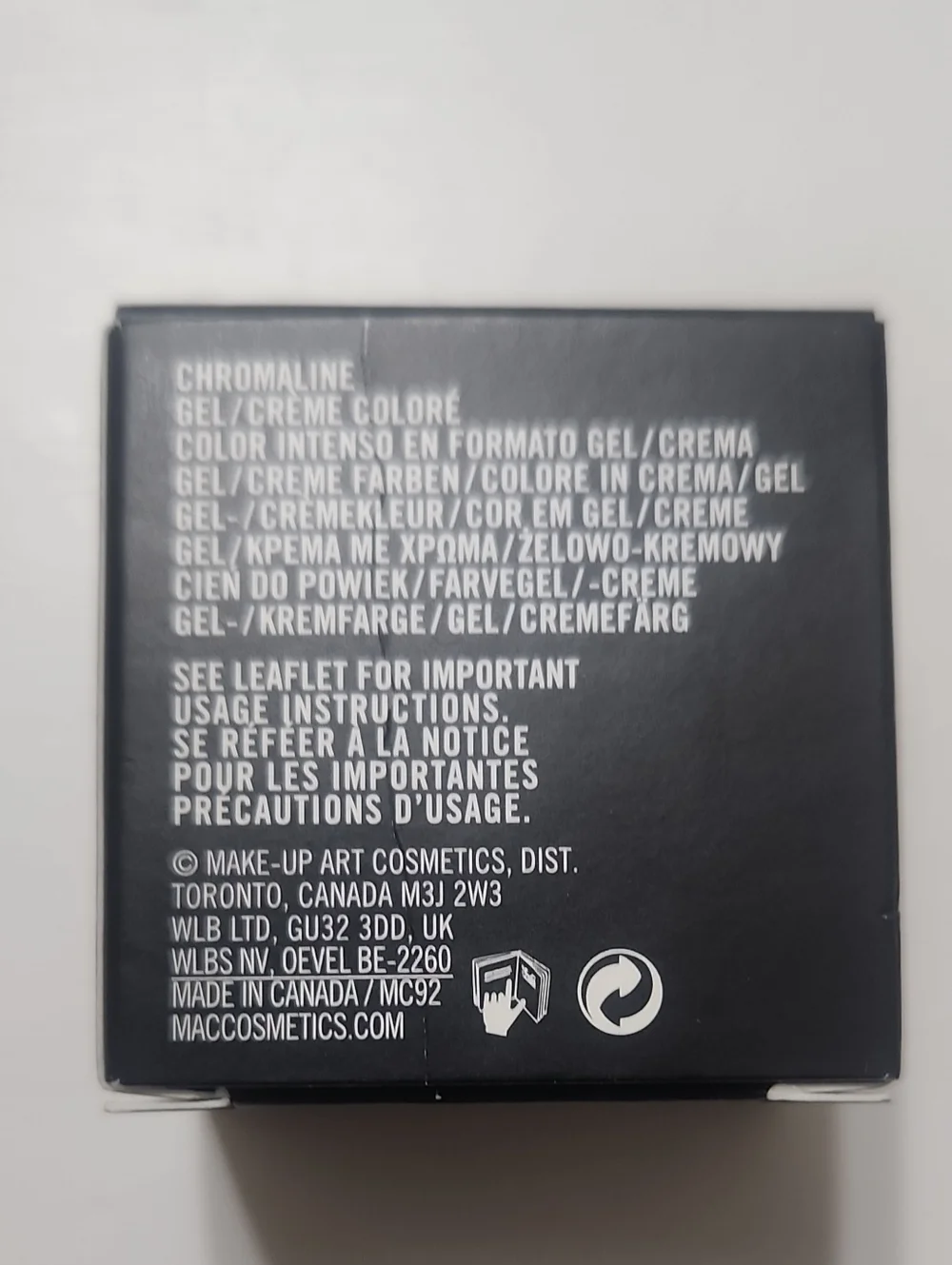 MAC Rich Purple Chromaline Gel